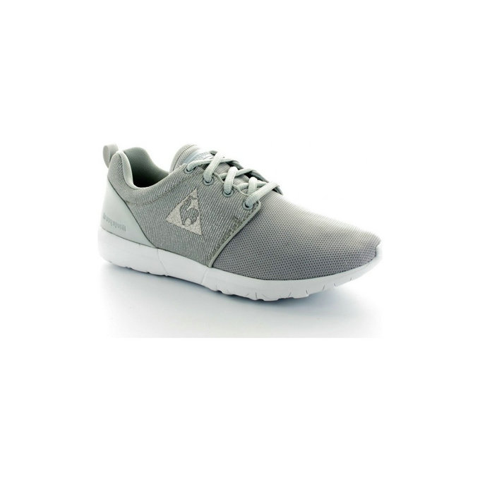 Le Coq Sportif Basket Dynacomf W Glitter Gris/Argent Grise Chaussures Basses